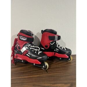 Specialized Rollerblade Blank Tribe HD Inline Skates Mens Size US 8.5 Red